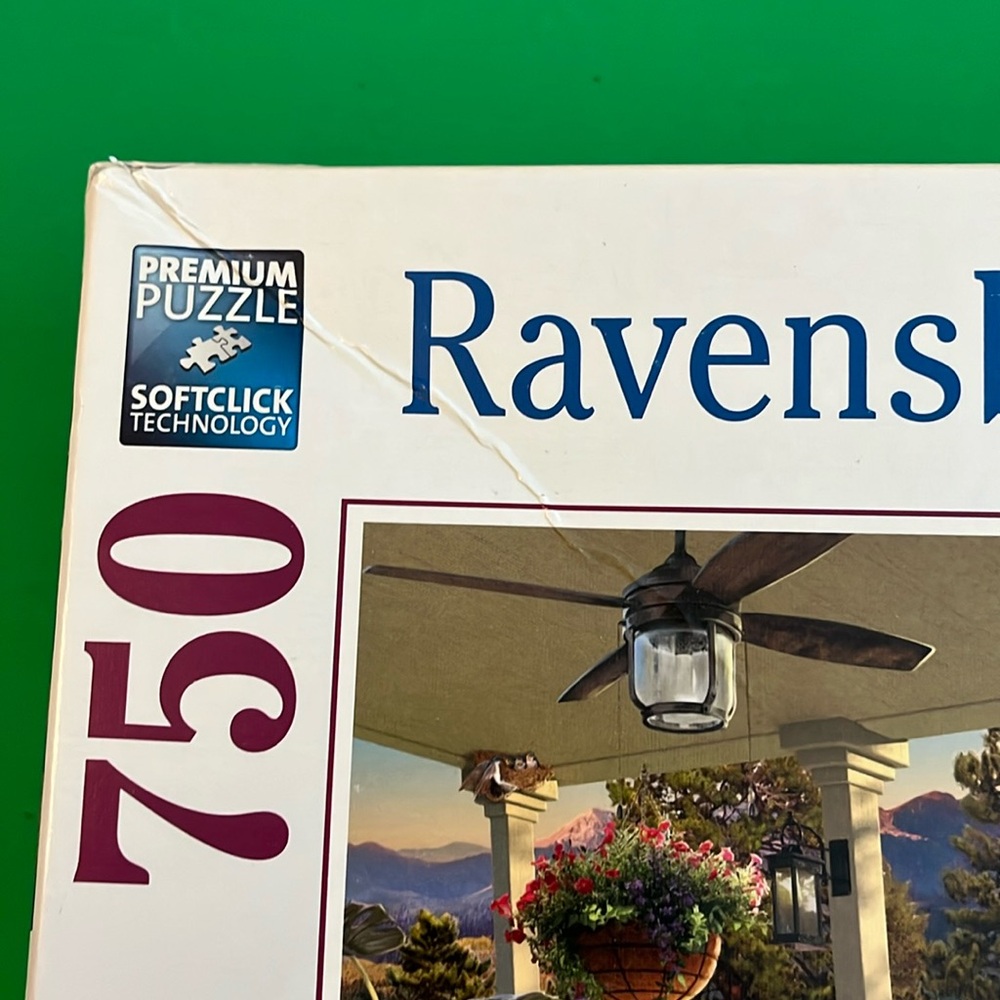 Ravensburger COZY FRONT PORCH Large Format 750 Piece Puzzle - Picture 7 of 8